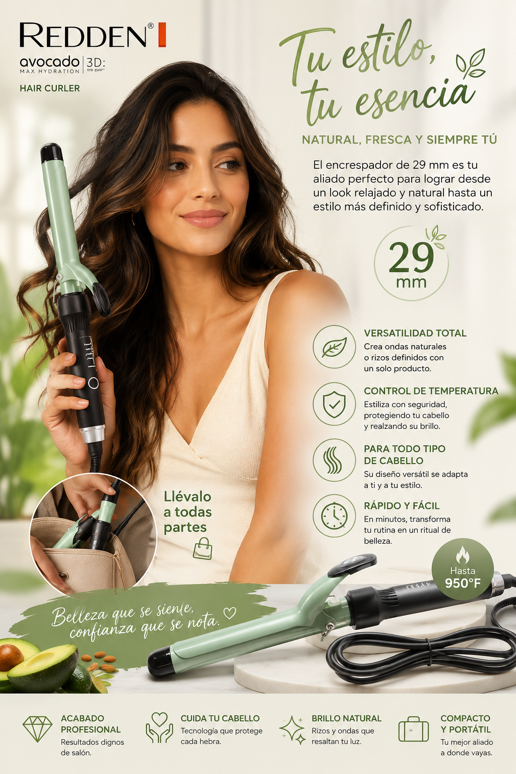 ENCRESPADOR DE CABELLO