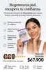 4 MASCARILLAS ACLARANTES NIACINAMIDA TRATAMIENTO PARA EL MES COMPLETO